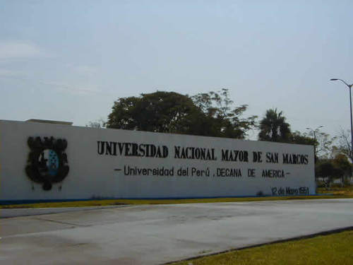 Entrada Universidad Nacional Mayor de San Marcos